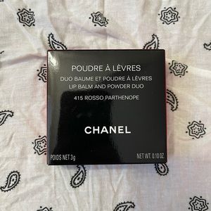Chanel Poudre à Lèvres Lip Balm and Powder Duo in 415 Rossi Parthenope